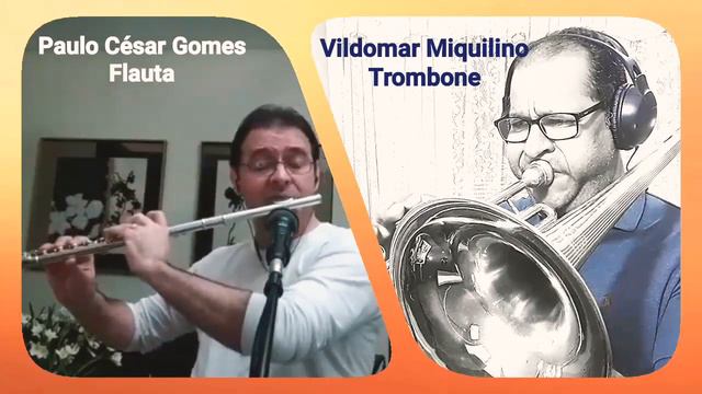 452 CCB "Jesus, ó divinal Pastor" Vildomar Miquilino e César da Flauta - Gravação à distância смотреть онлайн