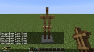 Minecraft 1.16.5: How to make armor stands have arms