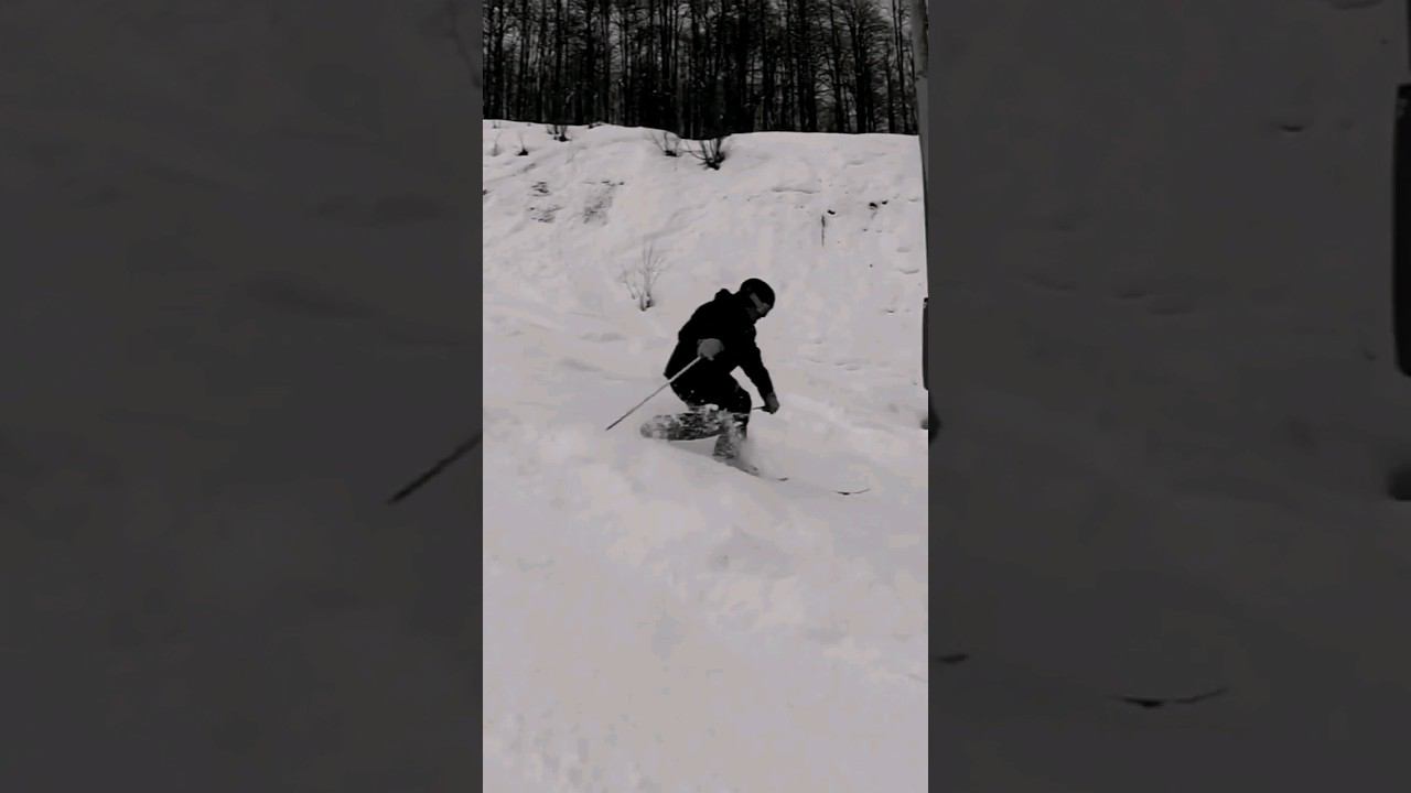 telemark skiing  mid season bumps spreadtelemark telemark snow телемарк ski freeheellife