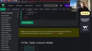HTML Таблицы (Размеры)