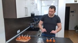 Куриные ножки чупа-чупс. Глазированные ножки в духовке.