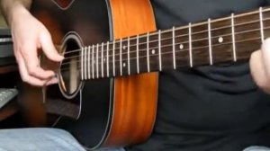 Осколок льда на гитаре