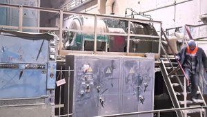 Запуск неисправного синхронного электродвигателя 630 квт 6000В