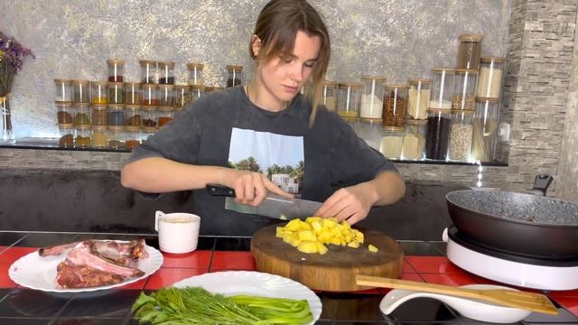 Гороховый суп | суп гороховый с копчёнными рёбрами | что приготовить на обед смотреть онлайн