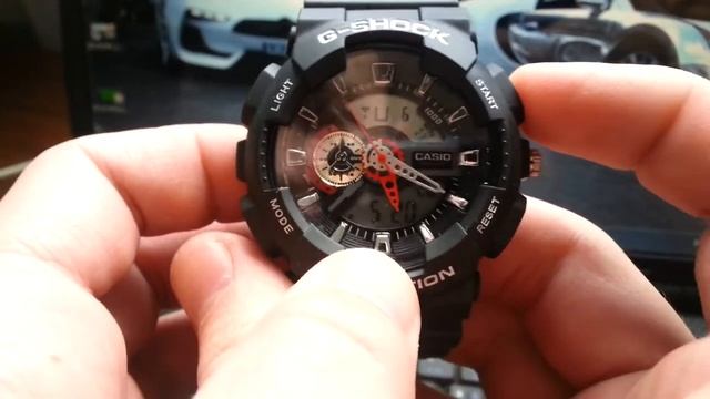 G-Shock GA-110 реплика. Обзор от Hoosleem Store смотреть онлайн