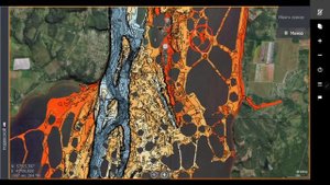 Горьковское водохранилище. Lowrance and GLive.