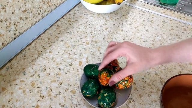 Мастер класс: Пасхальные яйца. Декупаж. Мраморная окраска | I часть | Anna Ilina