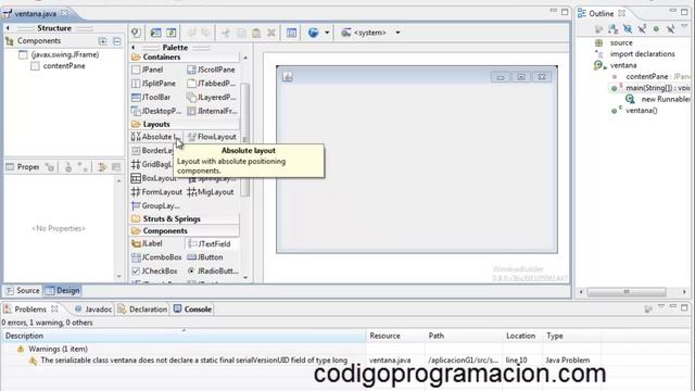 Java grafico: haz Interfaces gráficas en Java fácilmente con eclipse смотреть онлайн