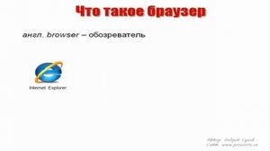 Что такое Браузер?