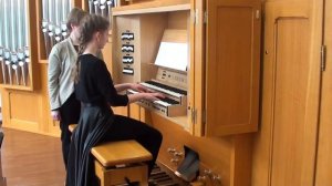 Н. Брунс Прелюдия и фуга ми минор. Мария Шорохова (орган)