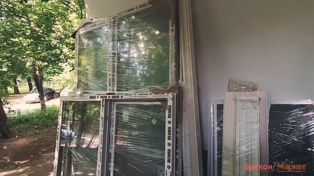 Ремонт балкона под ключ в Москве. Балкон 6 метров - остекление, утепление и отделка балкона. смотреть онлайн