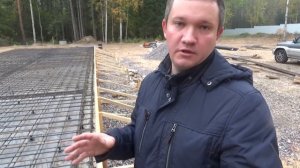 Монолитная плита с нижними ребрами