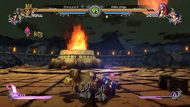 WAMMU - ВОИН ВЕТРА в JoJo All Star Battle R! смотреть онлайн