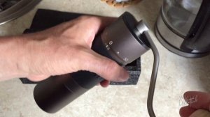 Кофемолка ручная Coffee Grinder. KinGrinder-K6. Посылка и первый помол.