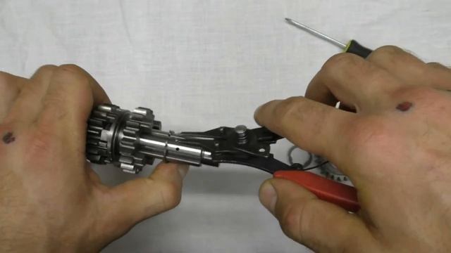 Последовательность сборки первичного вала кпп FMM