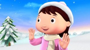 Давай лепить снеговика | ✨Новая Серия | Песенки для малышей — Литл Бэйби Бам