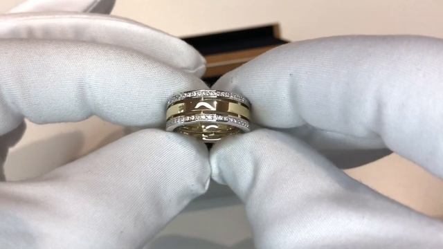 Парные обручальные кольца из комбинированного золота COMBO смотреть онлайн