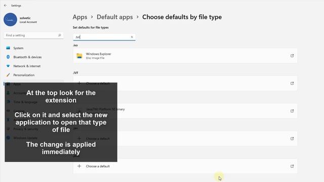 ✔️ How to Assign a Program to a File Extension in Windows 11