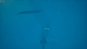 Корабль под водой