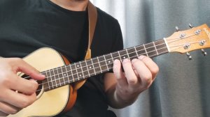 Гамма Ре минор натуральный лад на укулеле + табулатура TABS Ukulele scales D-minor