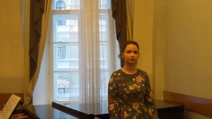 Бобкова Полина. Украинская народная песня "Хусточка"