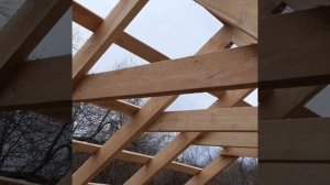 Крыша гаража 6×10 своими руками