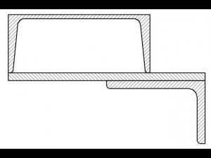 Пример. Геометрические характеристики плоских сечений. Часть 1