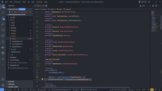 Part 17: Ball Bounce & Swish Sound SFX [Basketball Shooting Game for Android Unity 2D] смотреть онлайн