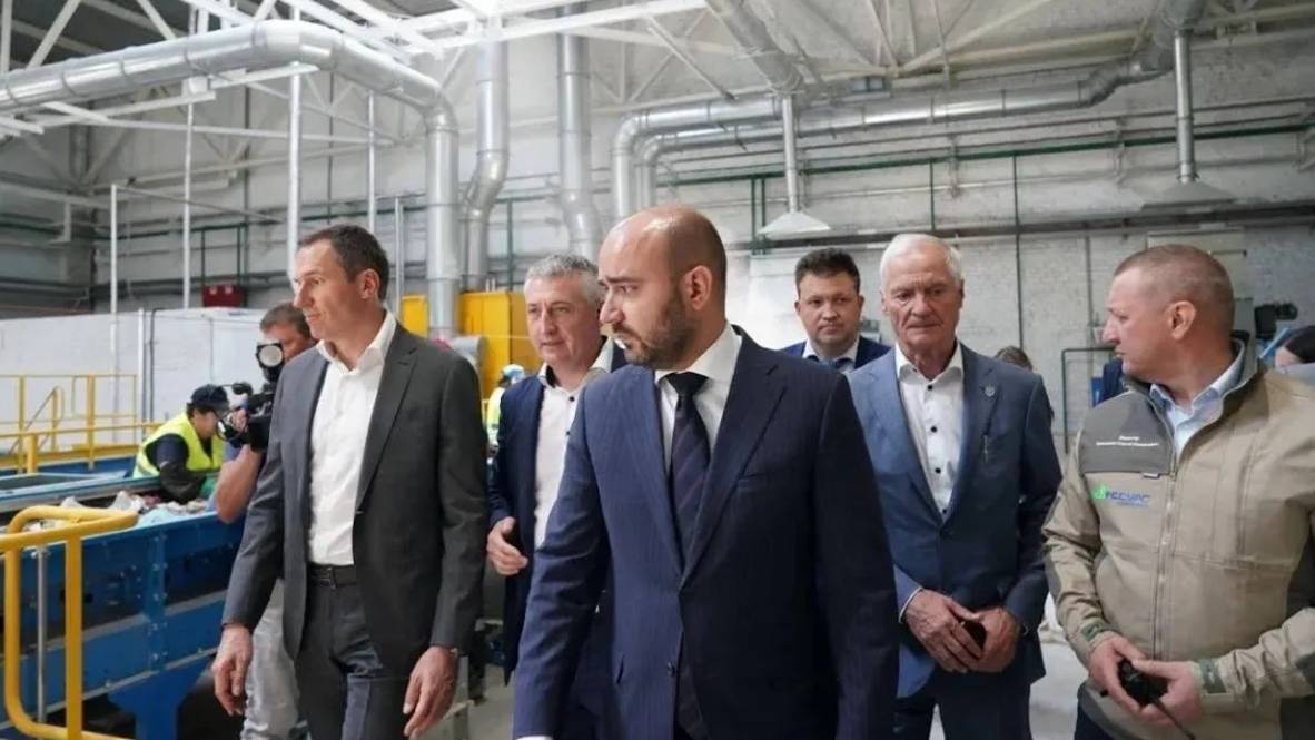 Вячеслав Федорищев принял участие в запуске сортировочного комплекса бытовых отходов в Тольятти