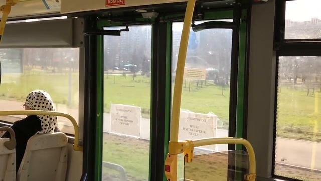 Экспериментальный ЛиАЗ-5292.22-01 с прислонно-сдвижными дверями | LiAZ-5292.22-01 смотреть онлайн