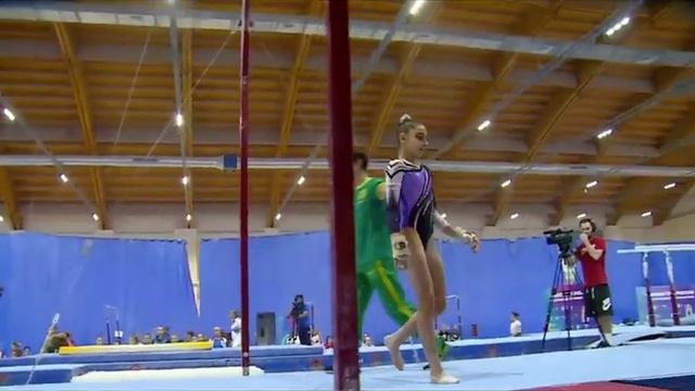 2022 Russian Junior Team Gymnastics Championships Ludmila Roshchina BB QF смотреть онлайн