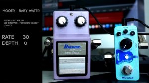 Ibanez CS9 mij  VS  Mooer Baby Water | Acoustic Guitar DEMO