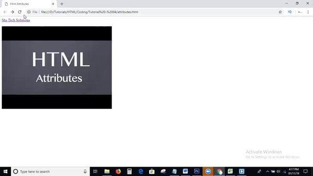Html Tutorials - 04 | Html Attributes | href, lang, src, title, alt attributes in html
