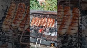 Секреты СОЧНОСТИ КОЛБАСОК. главное ПРАВИЛО-СОЧНО! Приготовленно на гриле,на решётке, на углях.