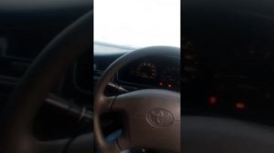 Запуск двигателя 1g-fe в мороз. Холодный двигатель.