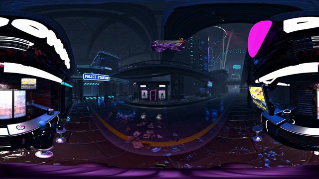 Cyberpunk City - Core VR 360°