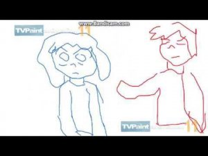 Темперамент. Первое видео (Какая-та работа  в TVTPAINT)