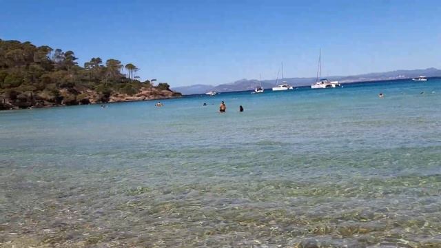 Extraordinaire Plage Notre-Dame- Ile de Porquerolles ! Hyères. смотреть онлайн