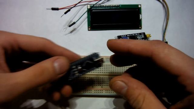 Дисплей HD44780 + I2C \ Arduino урок!