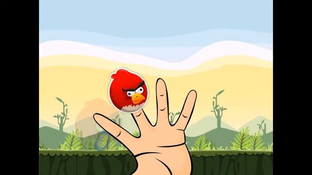 Angry Birds Finger Family Song | Daddy Finger Daddy Finger | Cartoon Nursery Rhymes for kids смотреть онлайн