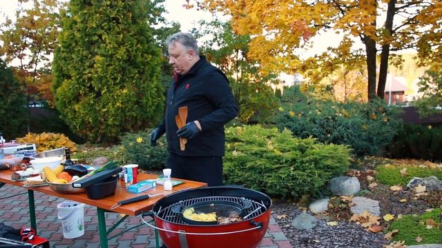 Простой Сытный Английский Завтрак от WEBER