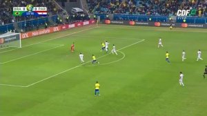Видео Бразилия – Парагвай. Обзор матча (Футбол. Кубок Америки)  28 июня  LiveTV