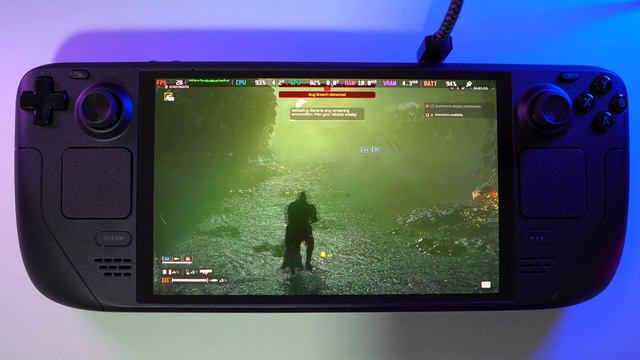 HellDivers 2  - Performance Test on Steam Deck Oled