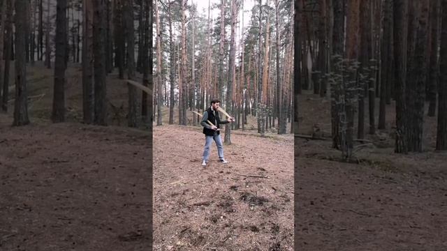 Фланкировка шашками