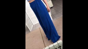 Брюки Палаццо.  Вяжем на любой вязальной машине