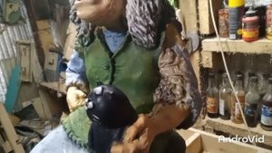 Реставрация садовой скульптуры