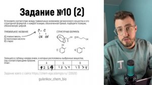 ЕГЭ ХИМИЯ 2023 Разбор 10 задания