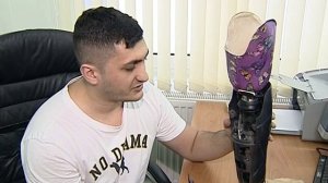 В Ярославле на 3D-принтере печатают специальные накладки на протезы нижних конечностей