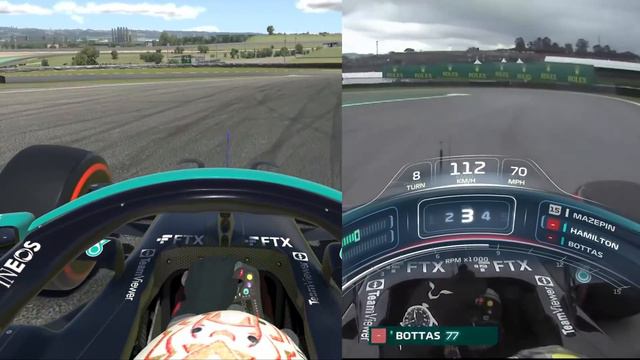 iRacing Vs. F1 - Interlagos *NEW MERCEDES F1 CAR IRACING* смотреть онлайн