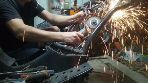 Кастом проект из скутера Stels rash 150 (начало) ч.1